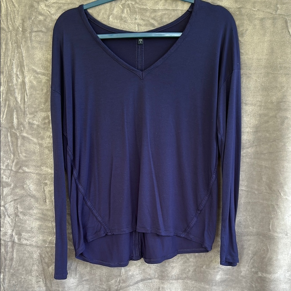 GAP Blue Long Sleeve Blouse
